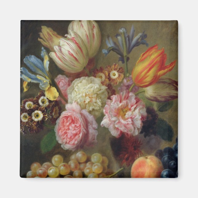 Aimant Étude des fleurs (Devant)