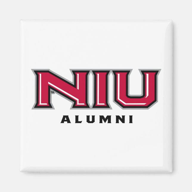 Aimant Étudiant du NIU (Devant)