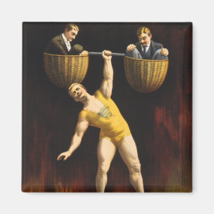 Aimant Eugen Sandow L'Haltérophile Vaudeville de Sandow