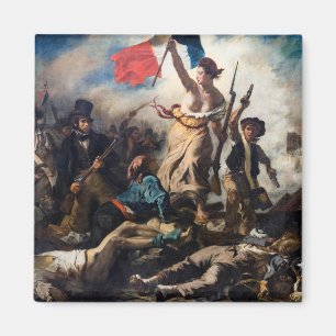 Aimant Eugene Delacroix - Liberté À La Tête Du Peuple