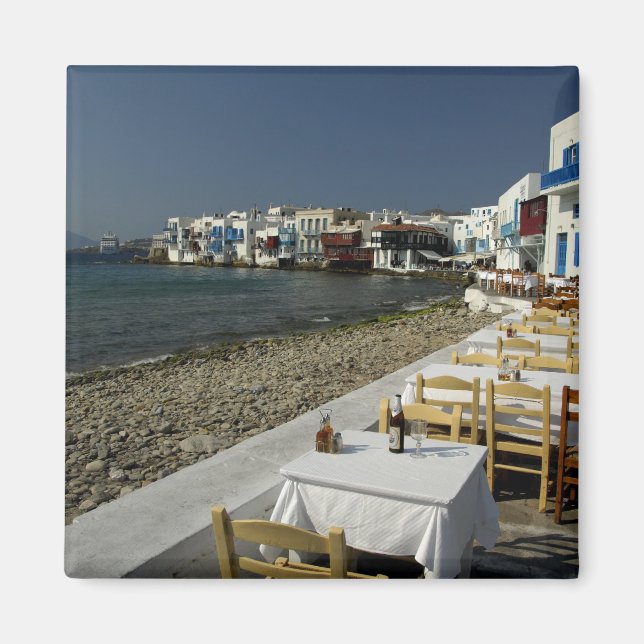 Aimant Europe, Grèce, Mykonos. Vue sur la mer (Devant)