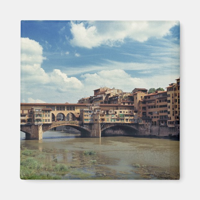 Aimant Europe, Italie, Florence. Le Ponte Vecchio (Devant)