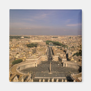 Aimant Europe, Italie, Rome, Le Vatican. Vue de St.