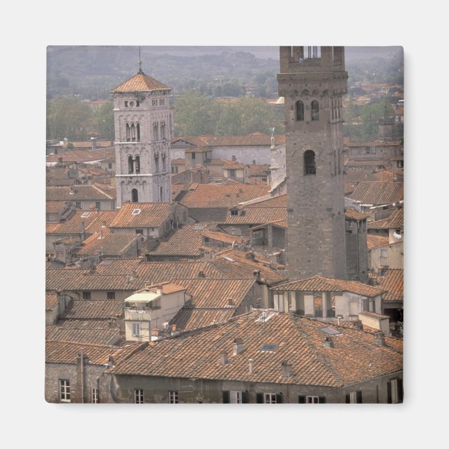 Aimant Europe, Italie, Toscane, Lucques, Panorama de la v (Devant)