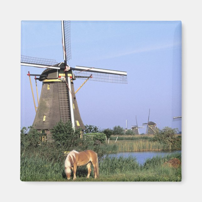 Aimant Europe, Pays-Bas, Zuid Holland, Kinderdijk. 2 (Devant)
