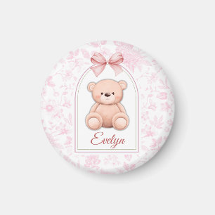 Aimant Evelyn Conception personnalisée d'ours en peluch