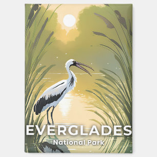 Aimant Everglades National Park   Peinture Aquarelle de l