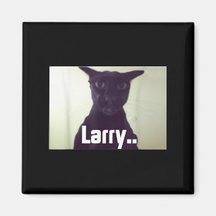 Aimant Evil Larry Meme Larry Cat Meme mèmes maudits Brain