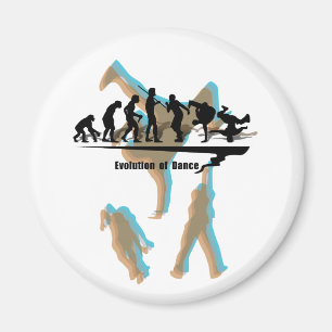 Aimant Évolution de danse