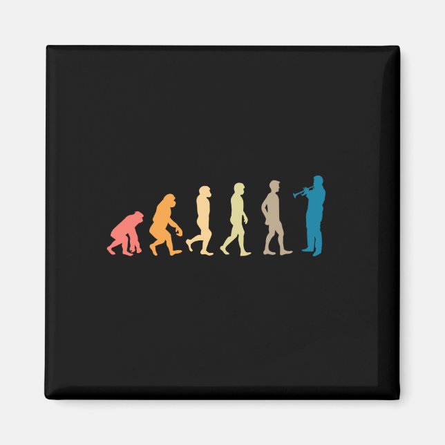 Aimant Évolution de la trompette (Devant)