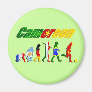 Aimant Évolution du Cameroun des cadeaux du football