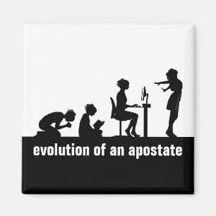 Aimant "Évolution d'un apostoat"