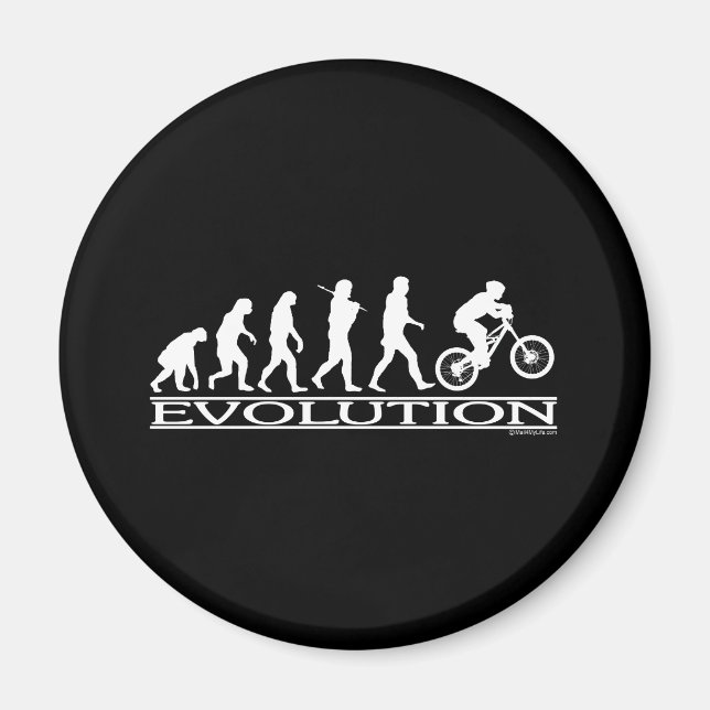 Aimant Evolution - Mt Biking (Devant)