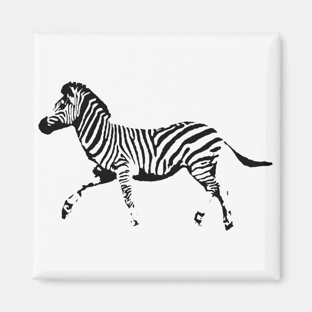 Aimant Exécution de Zebra (Devant)