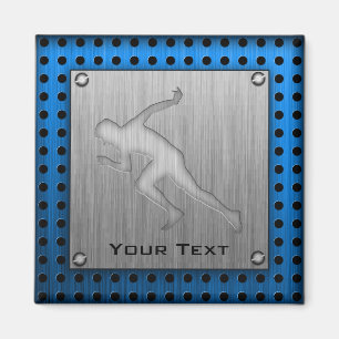 Aimant Exécution ; Retrait métallique brossé