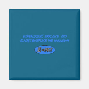 Aimant Expérience Explorer Embrasser Science Inconnue