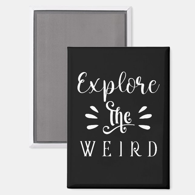 Aimant Explorer la conception de typographie de citation  (Recto/Verso)
