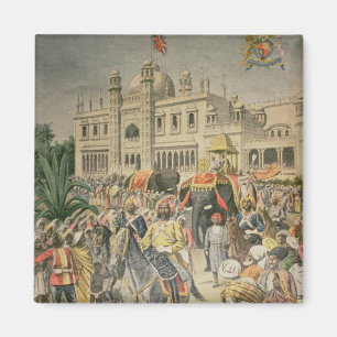 Aimant Exposition de 1900 : le pavillon Anglo-Indien