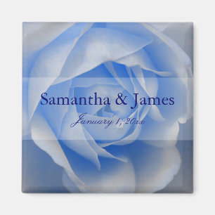 Aimant Exquis Rose bleu doux