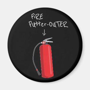 Aimant Extincteur extérieur de pompier