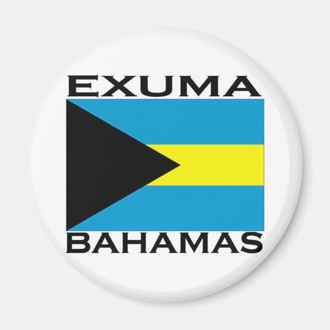 Aimant Exuma, Bahamas (Devant)