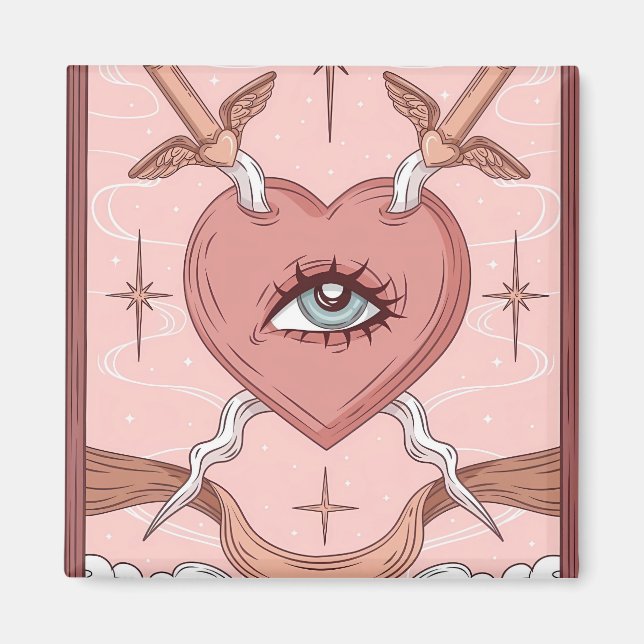 Aimant Eye of heart  (Devant)