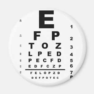 Aimant Eye Test