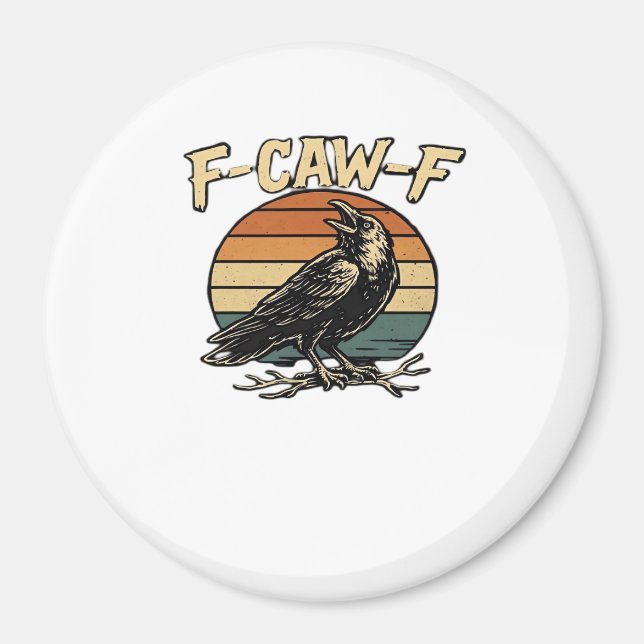 Aimant F-Caw-F Classic Vintage Art (Devant)