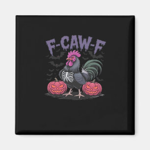 Aimant F Caw F Poulet Drôle Classique Style Simple Propre