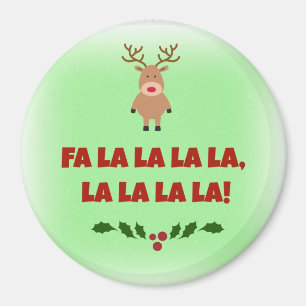 Aimant Fa La La La Noël