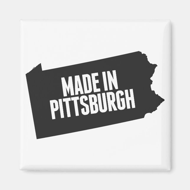 Aimant Fabriqué à Pittsburgh (Devant)