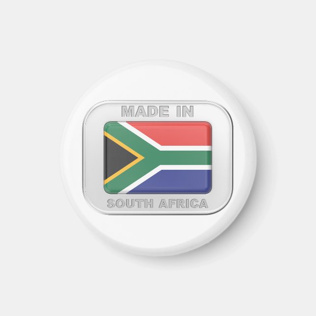 Aimant Fabriqué en Afrique du Sud (Devant)