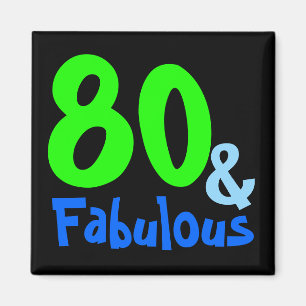 Aimant Fabuleux anniversaire tropical