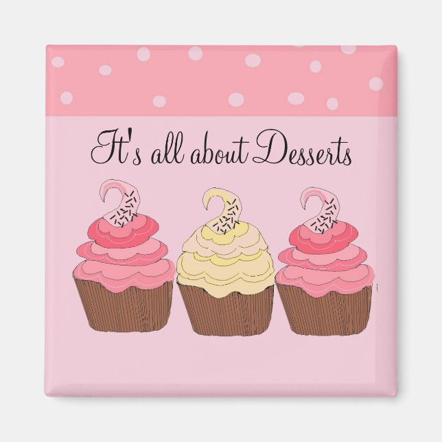 Aimant Fabulous Desserts (Devant)