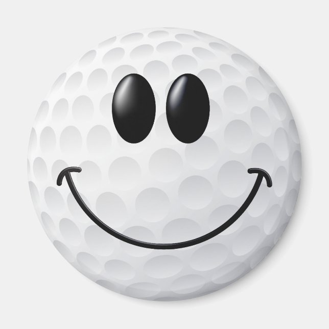 Aimant Face à la balle de golf (Devant)