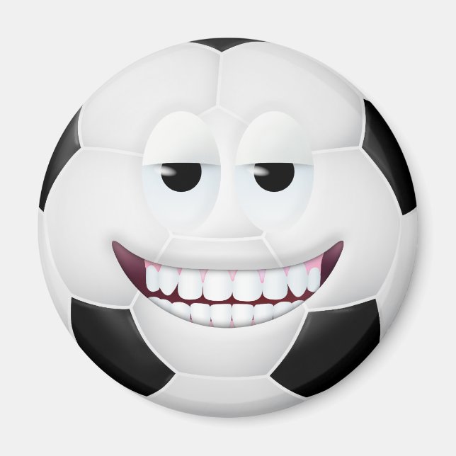 Aimant Face de balle de football 2 (Devant)