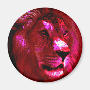 Aimant Face du lion