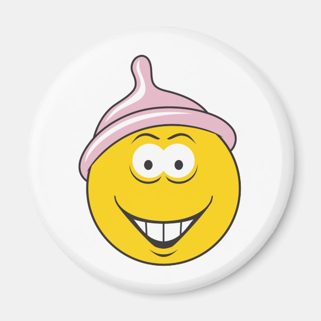 Aimant Face du préservatif (Devant)