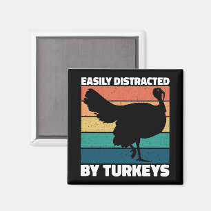 Aimant Facile À Distraire Par Turkeys Cute Owner Cool Par