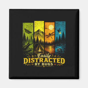 Aimant Facilement distrait par les bugs vintage shirt cam