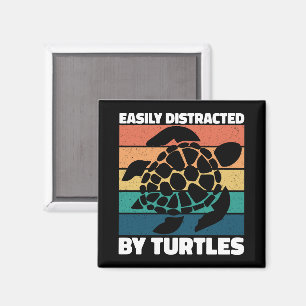 Aimant Facilement Distrait Par Les Tortues Cool Animal Me