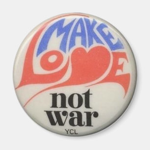 Aimant Faire de l'amour pas la guerre