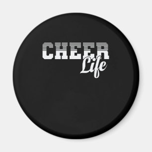 Aimant Faire du sport aux cheerleader