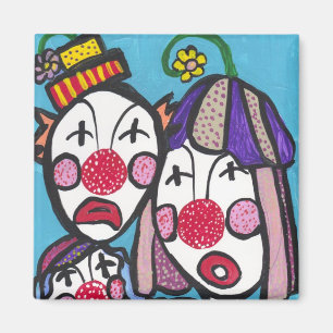 Aimant Faire le clown autour