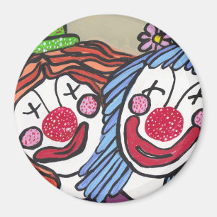 Aimant Faire le clown autour