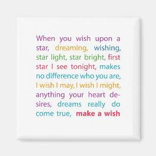 Aimant Faire un voeu