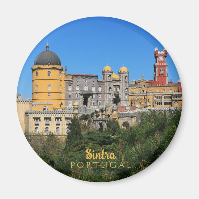 Aimant Fairytale Sintra Palace photo, Portugal (Devant)