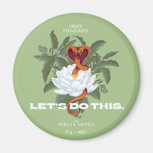 Aimant "Faisons ça" Cobra - Le Lotus Blanc