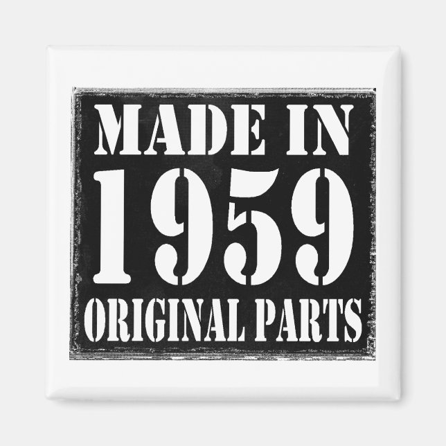 AIMANT FAIT EN 1959 (Devant)