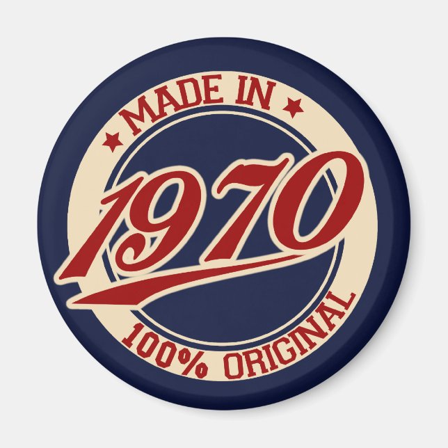 Aimant Fait En 1970 (Devant)